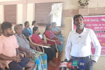 கிட்ணன் செல்வராஜ் எம்.பி தலைமையில் நடைபெற்ற மக்கள் சந்திப்பு