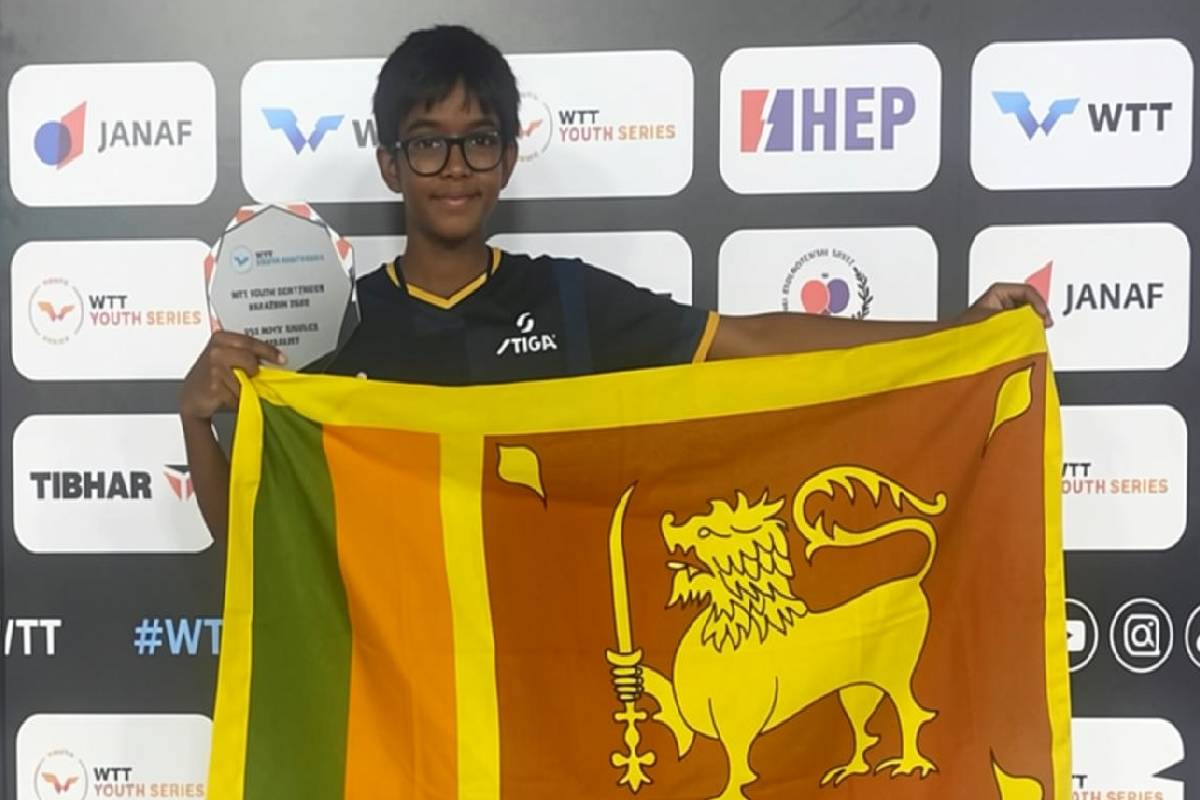 குரோஷியாவில் இலங்கை வீரர் தாவி சமரவீரவுக்கு வெள்ளிப் பதக்கம் | Sri Lankan Tavi Samaraweera Wins Silver Medal