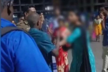 சில்மிஷம் செய்த நபரை விடாமல் துரத்திய பெண்! இறுதியில் கொடுத்த தண்டனை