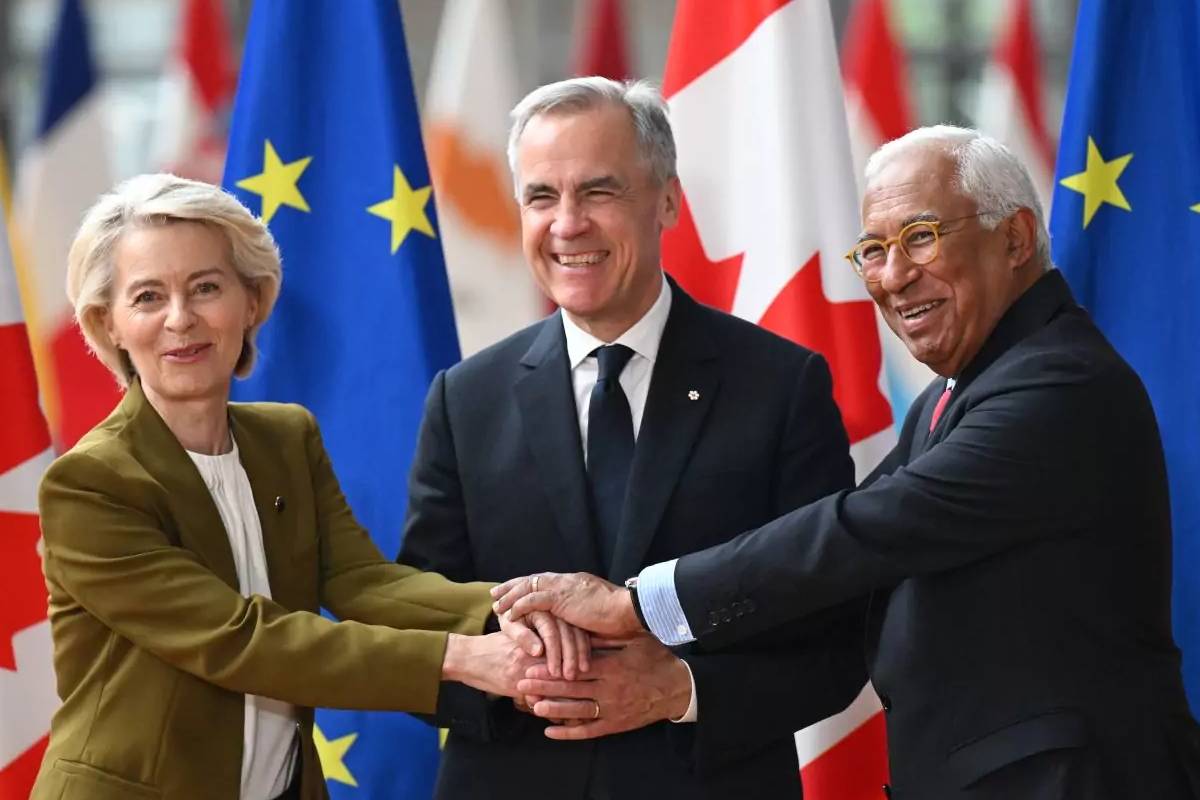 கனடா, ஐரோப்பிய ஒன்றிய தலைவர்கள் சந்திப்பு: சில தகவல்கள் | Carney Says Canada Eu Summit Talks On Closer Ties