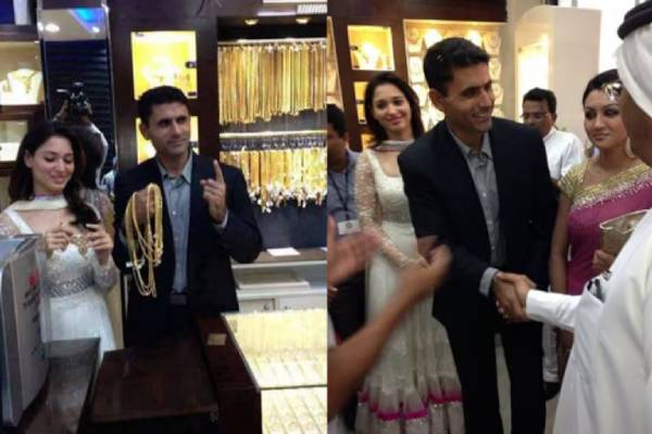 Tamannaah Bhatia/Abdul Razzaq