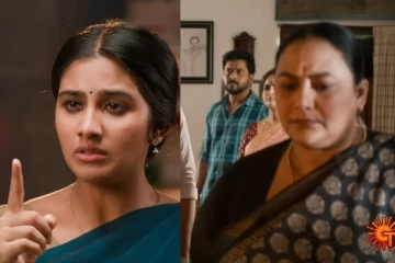 ஆனந்தியின் ரகசியம் மொத்த பேர் முன்பும் உடைந்தது! சிங்கப்பெண்ணே ப்ரோமோ இதோ