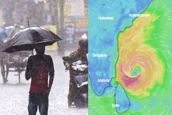 மாண்டஸ் புயலை தொடர்ந்து வங்கக்கடலில் அறியப்பட்ட புதிய புயல் சின்னம் | New One Symbol Storm Again In Bengal India Weather