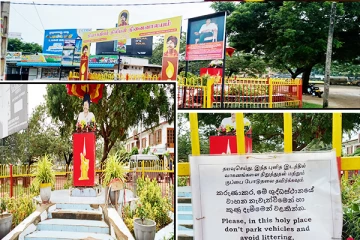 தியாகி திலீபன் நினைவாலயத்தில் பொறுப்புணர்ச்சியற்ற செயற்பாடு: விசனப்படும் ஆர்வலர்கள்(Photos)