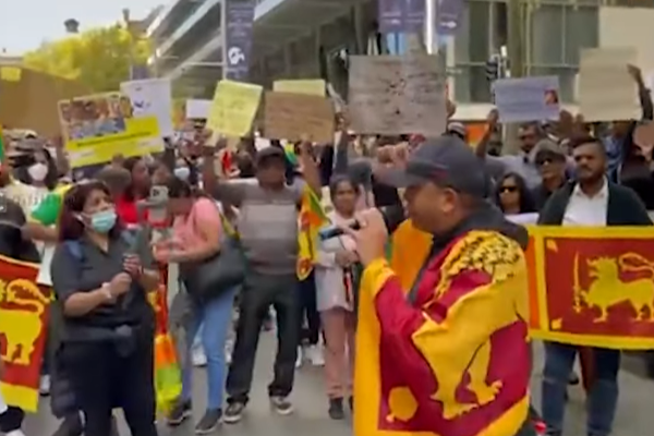 இலங்கை அரசுக்கு எதிராக பிரித்தானியாவில் ஆர்ப்பாட்டம்! - ஐபிசி தமிழ்