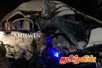 லொறியொன்று வானுடன் மோதி விபத்து: ஒருவர் பலி - 20 பேர் வைத்தியசாலையில்...