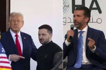 உக்ரைன் அமைதி முயற்சிகளிலிருந்து அமெரிக்கா விலகல்? டிரம்பின் மூத்த மகன் தகவல்