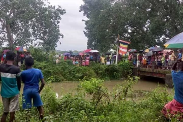 கால்வாயில் தவறி விழுந்த நபருக்கு நேர்ந்த கதி!