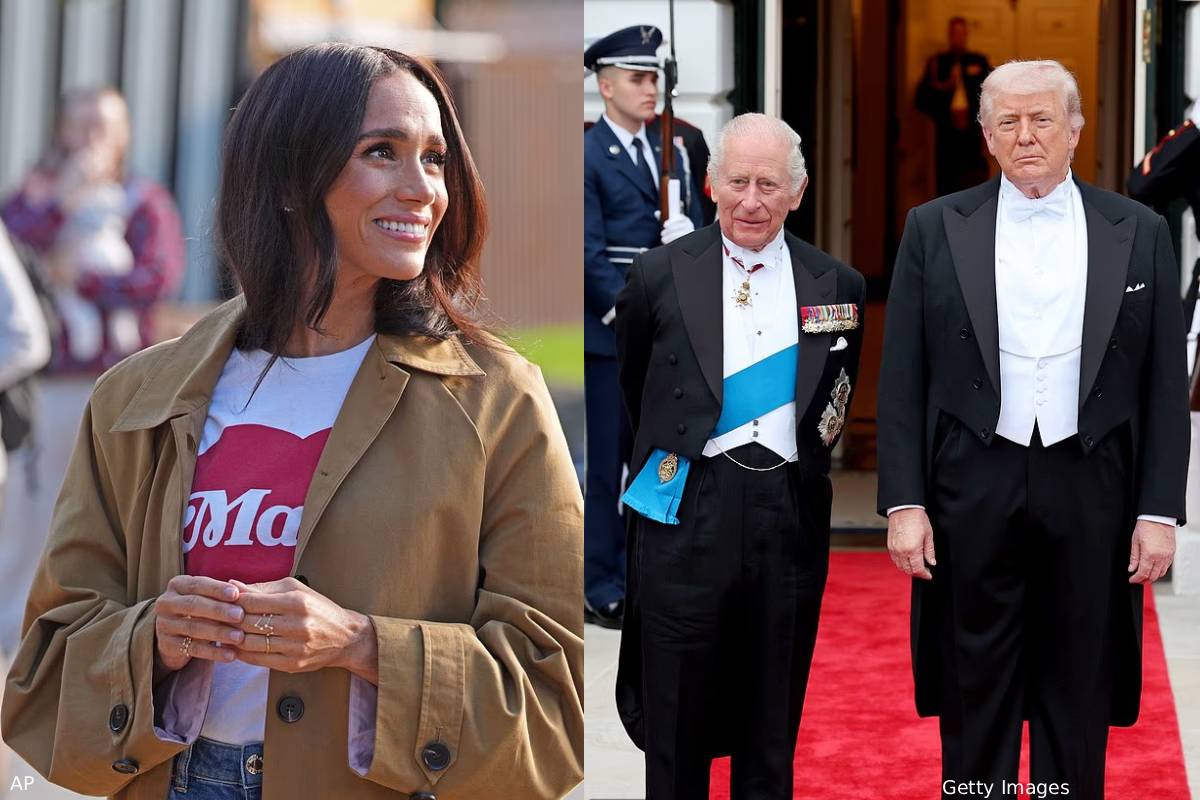 Megan Markle/King Charles/Donald Trump
