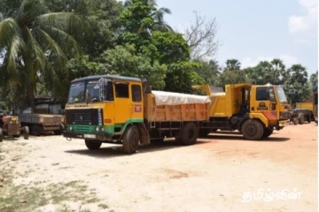 மணல் ஏற்றி வந்த 25 சந்தேக நபர் கைது