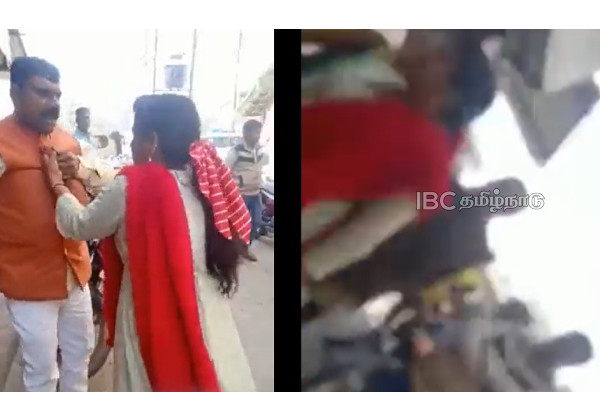 uttar-pradesh-bjp-leader-attack-womans-viral-video uttar-pradesh-bjp-leader-attack-womans-viral-video