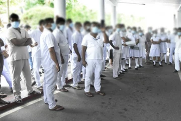 சுகாதார தொழிற்சங்கங்கள் மீண்டும் வேலை நிறுத்தப் போராட்டத்தில்!!