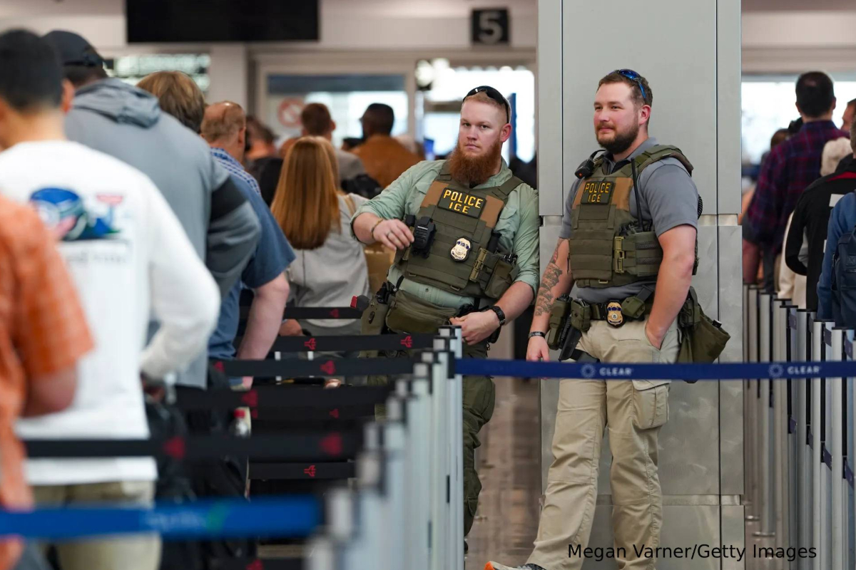 Trump threats troops to Airports