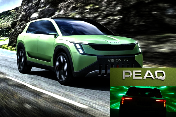 Skoda Peaq electric SUV 2026 launch, Skoda Peaq seven-seater EV flagship, Skoda Peaq Modern Solid design SUV, Skoda Peaq Vision 7S concept production, Skoda Peaq family electric SUV features, Skoda Peaq global debut 2026 news, Skoda Peaq electric SUV range details, Skoda Peaq Simply Clever solutions EV, Skoda Peaq electric SUV specifications, Skoda Peaq flagship EV seven-seater