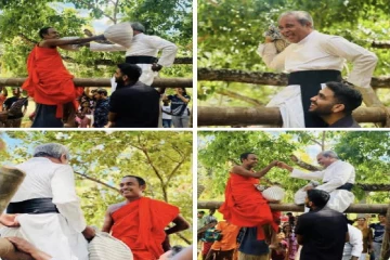 இலங்கையில் புத்தாண்டு கோலாகலம் ; மதங்களை கடந்து மகிழ்ச்சியான தருணம் !