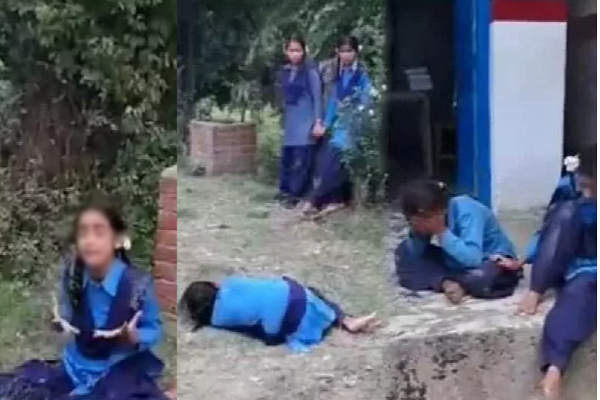 மண்ணில் புரண்டு திடீரென கதறி அழும் பள்ளி மாணவர்கள்...என்ன ஆச்சு? வைரலாகும் வீடியோ! - தமிழ்நாடு