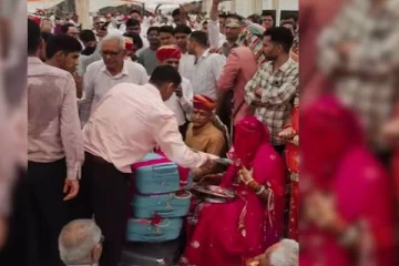 ரூ.21 கோடி மதிப்புள்ள பரிசுகளை வழங்கிய மணமகளின் குடும்பத்தினர்.., வைரலாகும் வீடியோ