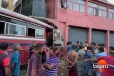 ලංගම බස්වලට අපලද? - කොළඹදී අද උදේ සිදු වූ බිහිසුණු බස් අනතුරේ CCTV දර්ශන