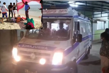 தனுஷ்கோடியில் மயங்கிக் கிடந்த இலங்கையர்கள் - கவலைக்கிடமான நிலை (படங்கள்)