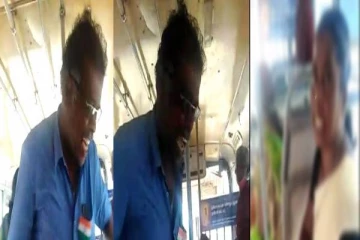பெண் பயணியை ஆபாச பேச்சுக்களால் தாக்க பாய்ந்த பேருந்து ஓட்டுநரால் பரபரப்பு