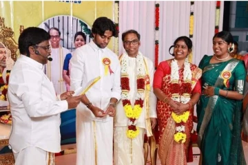 பூநகரியான் நற்றமிழர் பொன் முருகவேளுக்கு தமிழ்நாட்டு முதலமைச்சர் வாழ்த்து