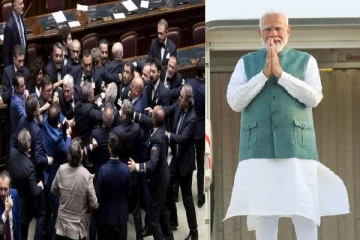 ஜி-7 மாநாட்டில் மோடி..முதல் நாளே இப்படியா? நாடாளுமன்றத்தில் எம்பிக்கள் கைகலப்பு!