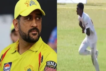 எம்.எஸ் தோனியில் கவனத்தை ஈர்த்த யாழ்ப்பாணத்தை சேர்ந்த 17 வயது மாணவன்!