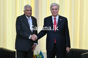 ජනාධිපති කසකස්ථාන ජනපති හමු වෙයි.