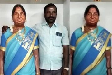 உயிரிழந்த மனைவிக்கு கணவன் செய்த மனமுருகும் செயல்