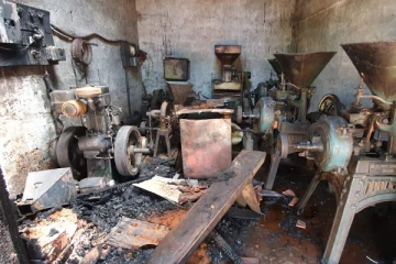 யாழ் அரிசி ஆலையில் ஏற்பட்ட தீ விபத்து