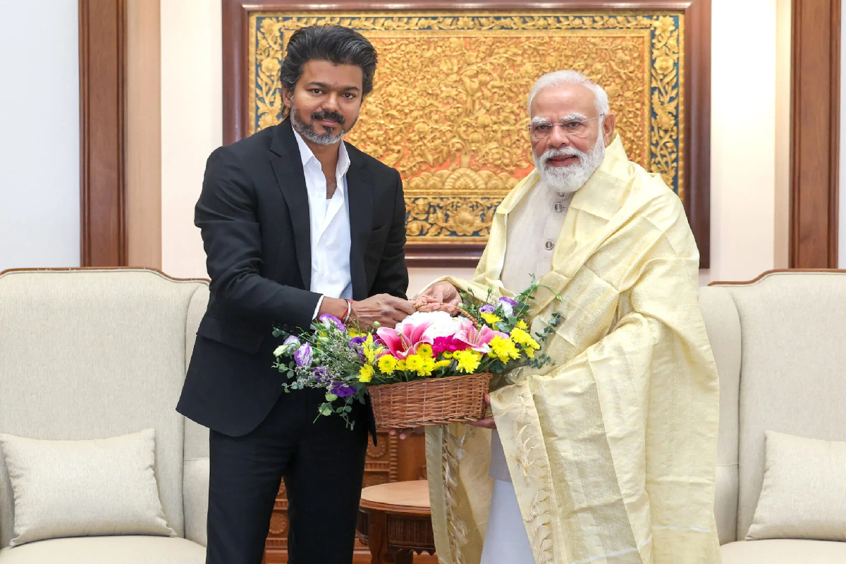 பிரதமர் மோடிக்கு பிறந்த நாள் வாழ்த்து தெரிவித்த முதலமைச்சர் விஜய்! | Tn Cm Vijay Birthday Wishes To Prime Minister Modi
