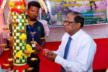 இரசாயனமற்ற விவசாய முயற்சிக்கு வடக்கு மாகாண ஆளுநர் வாழ்த்து