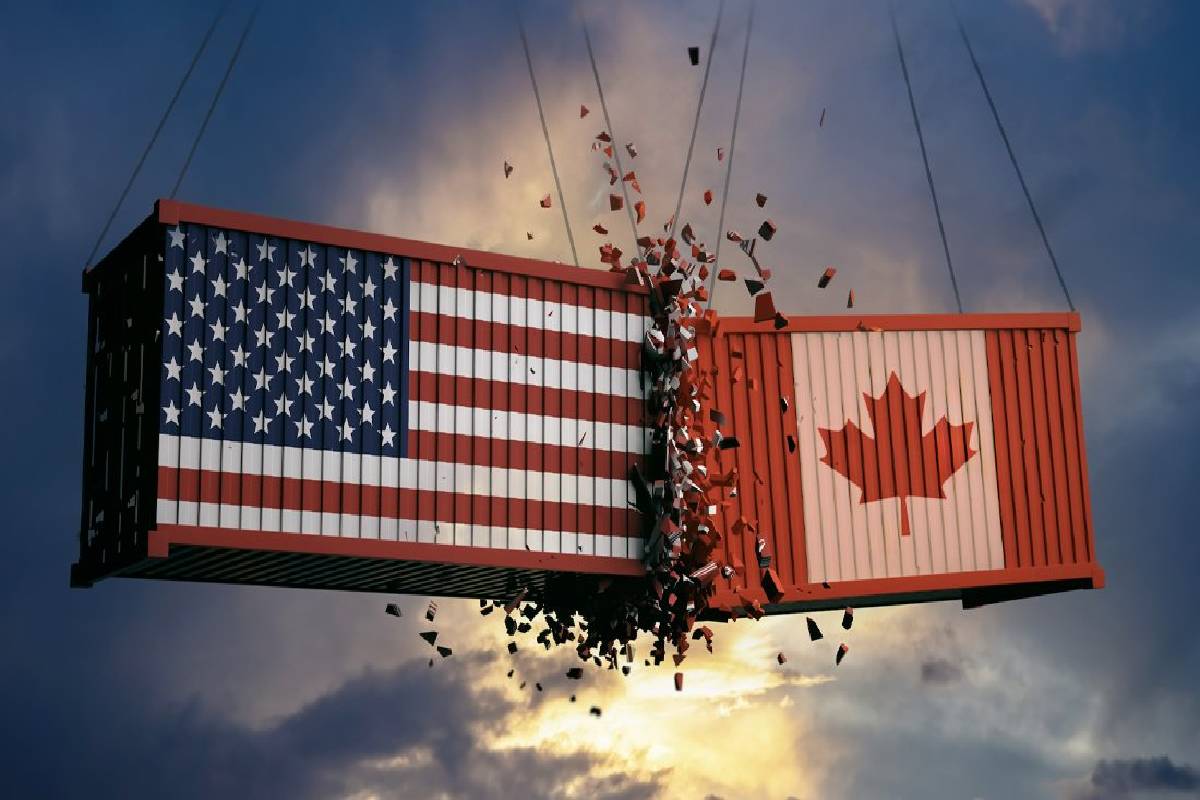 சூடுப்பிடிக்கும் வரிப்போர்: அமெரிக்காவுக்கு கனடாவின் பதிலடி | Us Canada Trade War Intensifies Canada Impose சூடுப்பிடிக்கும் வரிப்போர்: அமெரிக்காவுக்கு கனடாவின் பதிலடி | Us Canada Trade War Intensifies Canada Impose
