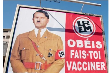 பிரெஞ்சு ஜனாதிபதியை ஹிட்லராக சித்தரித்தவருக்கு நேர்ந்த கதி! நீதிமன்றம் அதிரடி