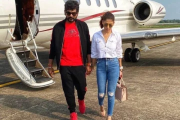 தனி விமானத்தில் கொச்சின் பறந்த நயன்தாரா, விக்கி..Fun Video