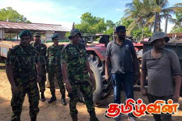 மட்டக்களப்பில் சட்டவிரோத மணல் அகழ்வில் ஈடுபட்ட 13 பேர் கைது