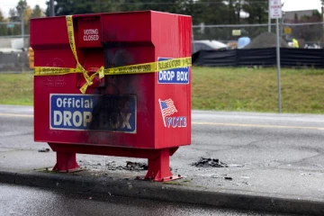 அமெரிக்காவில் வாக்குப் பெட்டிகளுக்கு தீ வைக்கப்பட்டதால் பரபரப்பு!