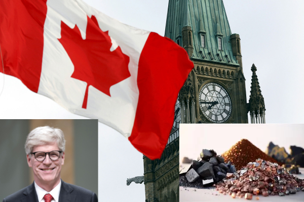 Canada rare-earth mining equity stakes, Canada vs China critical minerals strategy, Tim Hodgson Canada mining investment plan, Canada Growth Fund rare-earth projects, Canada $2B critical minerals sovereign fund, Canada lithium graphite scandium reserves, Canada rare-earths stockpiling strategy, G7 allies rare-earth supply chain Canada, Canada Nouveau Monde Graphite Quebec project, Canada Nickel Ontario mining expansion