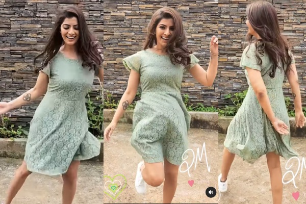 செம குத்தாட்டம் போட்ட வரலக்ஷ்மி சரத்குமார்! மகிழ்ச்சிக்கு இது தான் காரணம் | Varalaxmi Sarathkumar Dances For 2M Followers