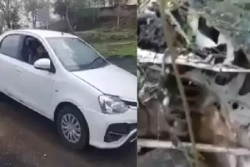 ரீல்ஸ் ஆசையால் 300 அடி பள்ளத்தில் பாய்ந்த கார் - பதற வைக்கும் வீடியோ