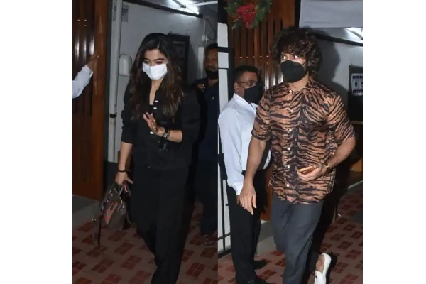 பிரபல நடிகருடன் டேட்டிங் சென்றுள்ள நடிகை ராஷ்மிகா மந்தனா.. உறுதிப்படுத்திய புகைப்படங்கள் | Rashmika Mandanna Dating With Popular Actor