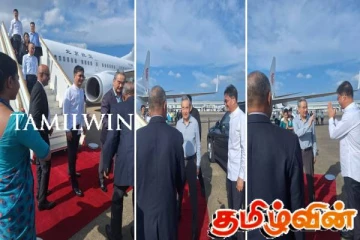 இலங்கைக்கு குறுகிய பயணத்தை மேற்கொண்ட சீன வெளியுறவு அமைச்சர்