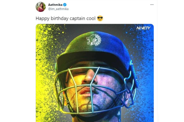 சினிமா பிரபலங்களுக்கும் ஹீரோவான தல தோனி! குவிந்த வாழ்த்துக்கள் | Cinema Celebrities Send Their Birthday Wishes To