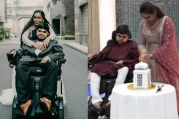 நெப்போலியன் மகன் தனுஷ் பிறந்த நாள்!! காதலோடு மருமகள் செய்த விஷயம்.. அழகிய வீடியோ