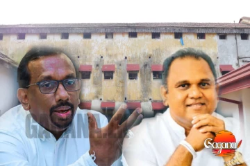 ජම්පරේ ඇඳන් මහින්දානන්ද සහ නලින් වැඩට බසී