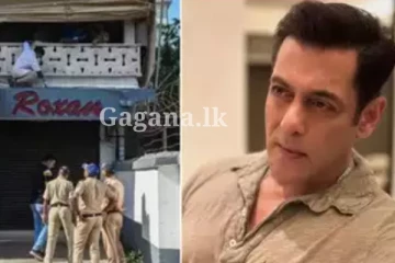 සල්මන් ඛාන්ගෙ නිවස ඉදිරිපිට මහා කලබැගෑනියක් - සල්මන්ට මොකක්ද මේ වුණේ?.(PHOTOS)