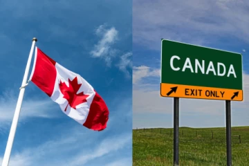 நாட்டை விட்டு வெளியேறும் மக்கள் எண்ணிக்கையில் சாதனை படைத்த கனடா