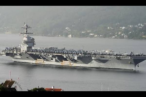 கரீபியன் கடல் செல்லும் அமெரிக்க விமானந்தாங்கிக் கப்பல் | Us Aircraft Carrier Sailing To The Caribbean Sea கரீபியன் கடல் செல்லும் அமெரிக்க விமானந்தாங்கிக் கப்பல் | Us Aircraft Carrier Sailing To The Caribbean Sea