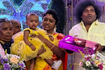 நடிகர் யோகி பாபு மகள் முதல் பிறந்தநாள் பார்ட்டி ஸ்டில்கள்