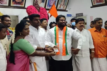 பாஜகவில் இணைந்த திமுக எம்.பி.யின் மகன் - அதிர்ச்சியில் முதலமைச்சர் மு.க.ஸ்டாலின்